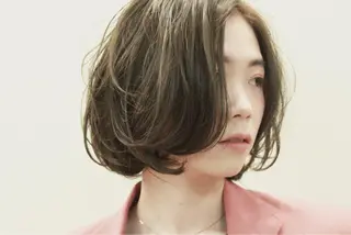 ショート カラー パーマ tension 【テンション】のヘアスタイル