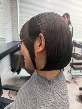ショート カラー Bob &髪質改善 NEMOTOのヘアスタイル