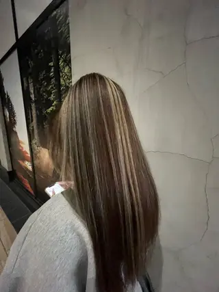 セミロング レイヤー×透明感 ヘアセット/ミサトのヘアスタイル