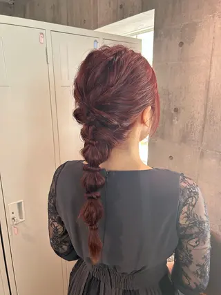 ヘアアレンジ Ⅲ_en hair所属・寺澤 歩佳のヘアスタイル