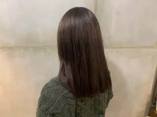 セミロング カラー モテ髪🎀aoi/ シールエクステ/池袋のヘアスタイル