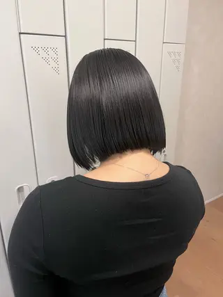 ショート AVANCE.西田辺所属・木本晴香/髪質改善 /艶カラー透明感のヘアスタイル