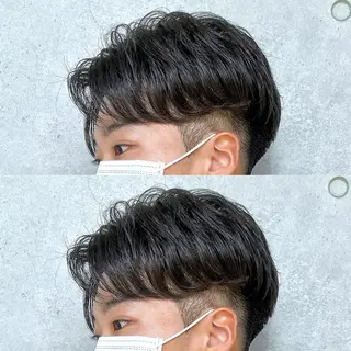 ショート メンズ メンズヘア特化 崎田 成人のヘアスタイル