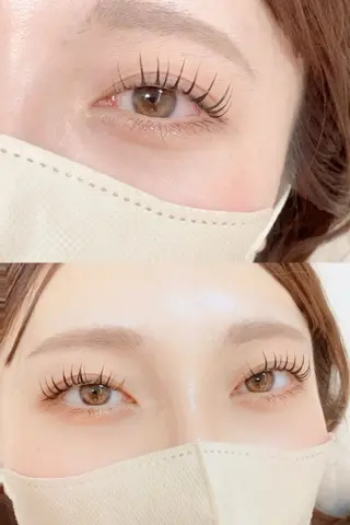 マツエク・マツパ Eye gloss 2のマツエク・マツパデザイン