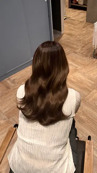 ロング 池崎 歩倖のヘアスタイル