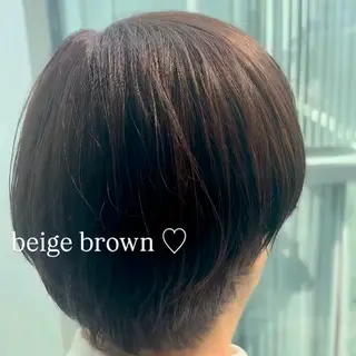 カラー 藤田 琉那のヘアスタイル