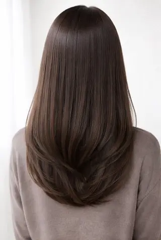 カラー 銀座🤍マツパ Hikari🤍のヘアスタイル