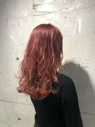 セミロング カラー パーマ ヘアアレンジ ネイル マツエク・マツパ Rene'所属・当日予約⭕️ yuriのヘアスタイル