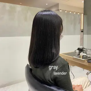 ミディアム カラー 艶感/ナチュラル 🌿マアヤのヘアスタイル