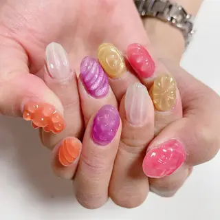 ネイル The Best Beauty受付担当のヘアスタイル