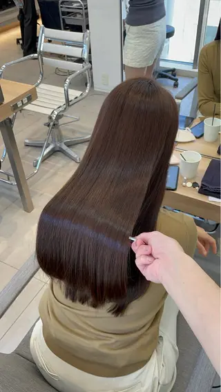 ロング パーマ ✨髪質改善✨美髪 矯正🫧小泉のヘアスタイル