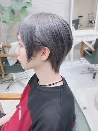 ショート ヘアアレンジ カラー メンズ 𝐑𝐈𝐍𝐊𝐀 🐣🩷のヘアスタイル