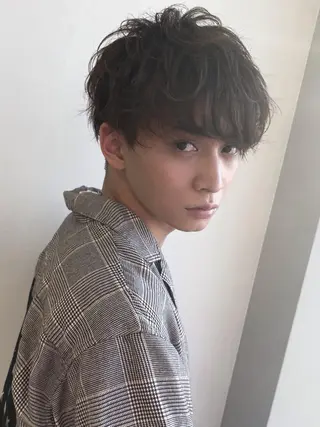 ショート パーマ メンズ メンズカット/パーマ Yoshiのヘアスタイル