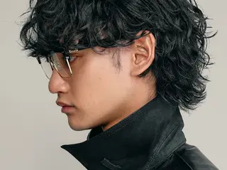 パーマ メンズ fifth天神メンズ パーマ特化／内山遥斗のヘアスタイル