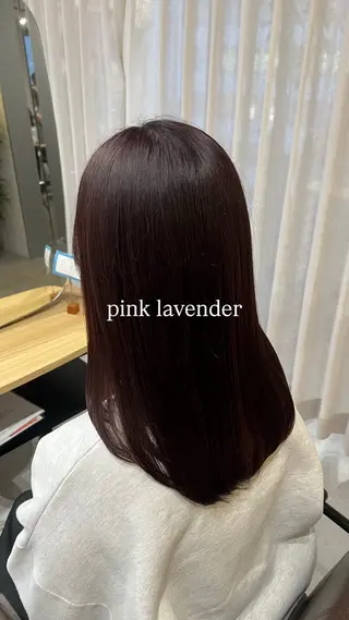 ミディアム カラー 梅田/似合わせボブ /顔周り/RINKAのヘアスタイル