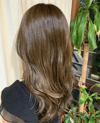 ロング ハイトーンカラー× 髪質改善　川嶋宏旭のヘアスタイル