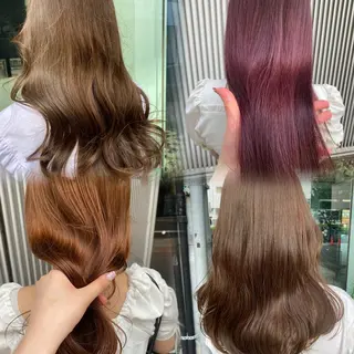 カラー アンククロス渋谷【ANKH CROSS】所属・韓国ヘア┊︎レイヤー ┊︎haruka🌙のヘアスタイル