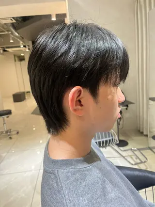 パーマ メンズ メンズセンターパート 🇰🇷wakanaのヘアスタイル