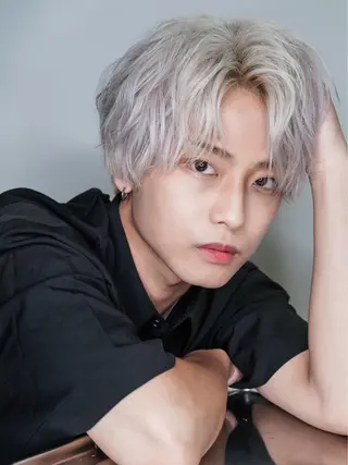 ミディアム ⭐️メンズ特化⭐️ パーマ　カラーのヘアスタイル