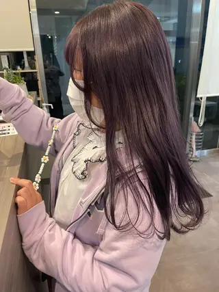 セミロング 透明感カラー/艶髪 💎🐇uraraのヘアスタイル