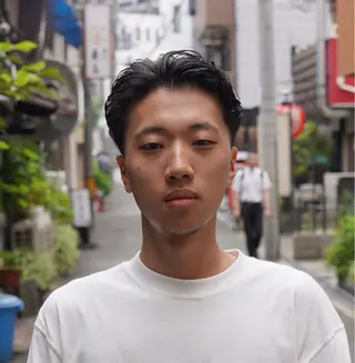 ショート GAKU /フェード /メンズ/難波のヘアスタイル