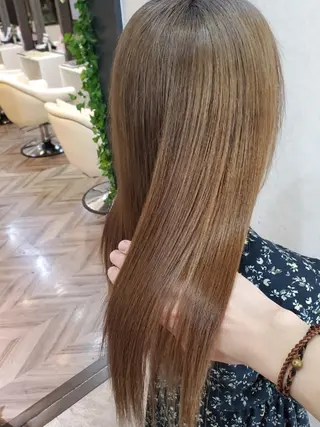 ロング カラー Dr's Salon LAB所属・小島　崇義 ブリーチお任せ下さいのヘアスタイル