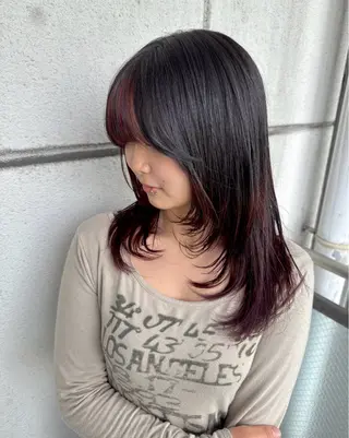 ロング カラー 【.ico】心斎橋 飛田ゆうきのヘアスタイル