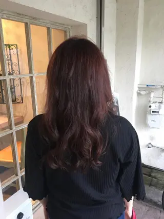 カラー 玉邑 美菜のヘアスタイル