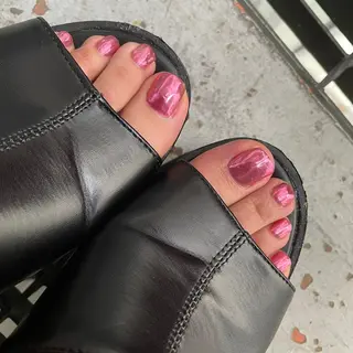 ネイル 【やり放題専門店】 スカルプ&長さ出しのネイルデザイン