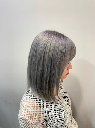 カラー 浅香 諒太のヘアスタイル