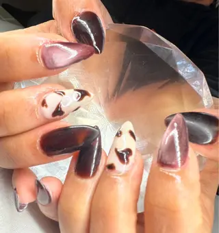 セミロング YOKOSUKA⚓️ NAILSのネイルデザイン