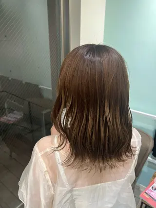 カラー ❄️ さき❄️のヘアスタイル