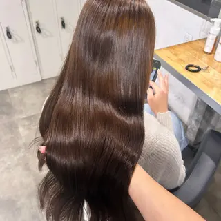 ロング カラー IS所属・横浜美容室/透明感 カラー/レイヤーのヘアスタイル