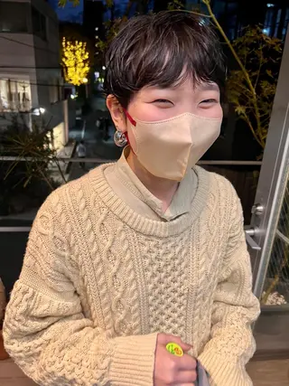 ショート パーマ sakoda shunkiのヘアスタイル