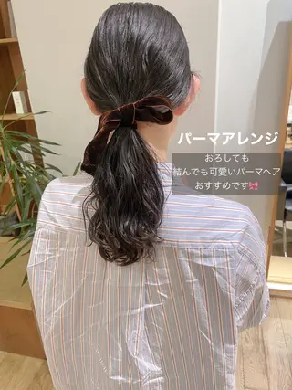 ショート パーマ 大橋 芽衣のヘアスタイル