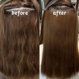 ロング 縮毛矯正専門店アンレーベル所属・縮毛矯正専門店 unlabel近藤のヘアスタイル