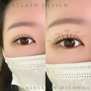 マツエク・マツパ MicoNoa所属・MicoNoa Asamiのマツエク・マツパデザイン