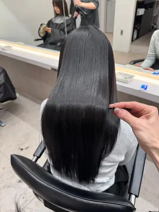 ロング 髪質改善/美髪縮毛矯 正のスペシャリストのヘアスタイル