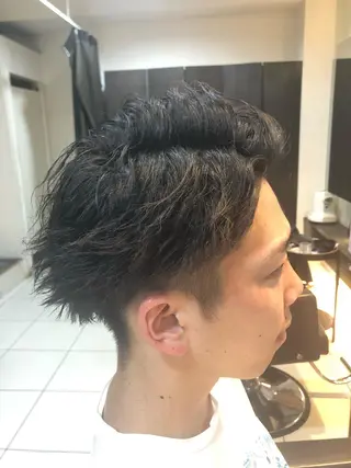 ショート パーマ メンズ カ レラのヘアスタイル