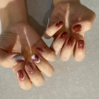 ネイル shio ♡ 2月予約受付中のネイルデザイン