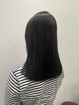 ミディアム カラー ✨透明感カラー✨ 🦖佐々木未来🦕のヘアスタイル