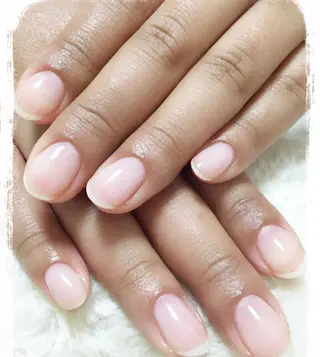 ネイル 北浦和 自爪育成ケアのネイルデザイン