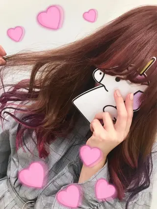 カラー EMANON新宿東口所属・新宿駅近♡個室 ♡関口三都季🌜のヘアスタイル