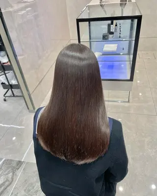 ロング ハルキミナトジャパン所属・藤田優介 [大宮/縮毛矯正]のヘアスタイル