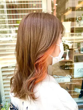 カラー ヘアアレンジ 🌿あがりれいなのその他イメージ