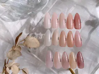 ネイル GREEM グリームのネイルデザイン