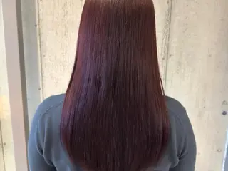 ロング カラー 透明感/血色カラー/ 似合せレイヤー/ゆいのヘアスタイル