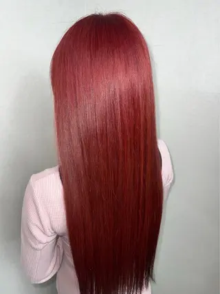 ロング カラー ベルグロー アルファのヘアスタイル