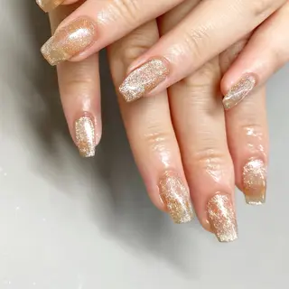 ネイル 艶/マグネット/網紅 /韓国/岩下りほのネイルデザイン