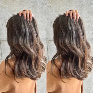 ロング カラー おおつか せいやのヘアスタイル